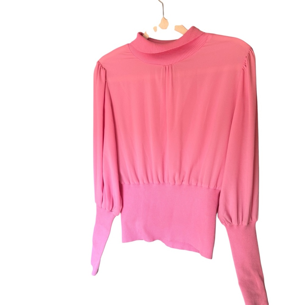 French Connection Vibrant Pink Blouse